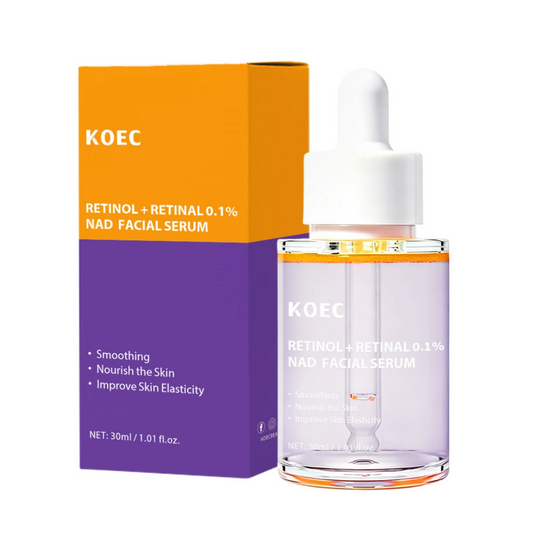 KOEC Retinol + Retinol 0.1% NAD Facial Serum