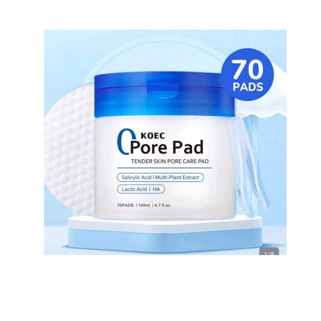 KOEC Salicylic Acid Pore Care Pads 70pcs