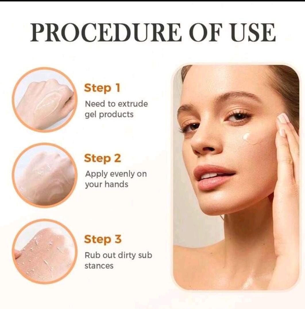 Pouqur Orange Exfoliating Gel