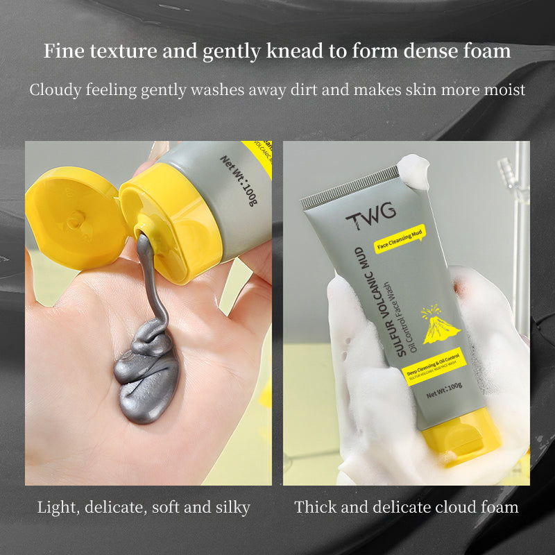 TWG Volcanic Mud Face Wash