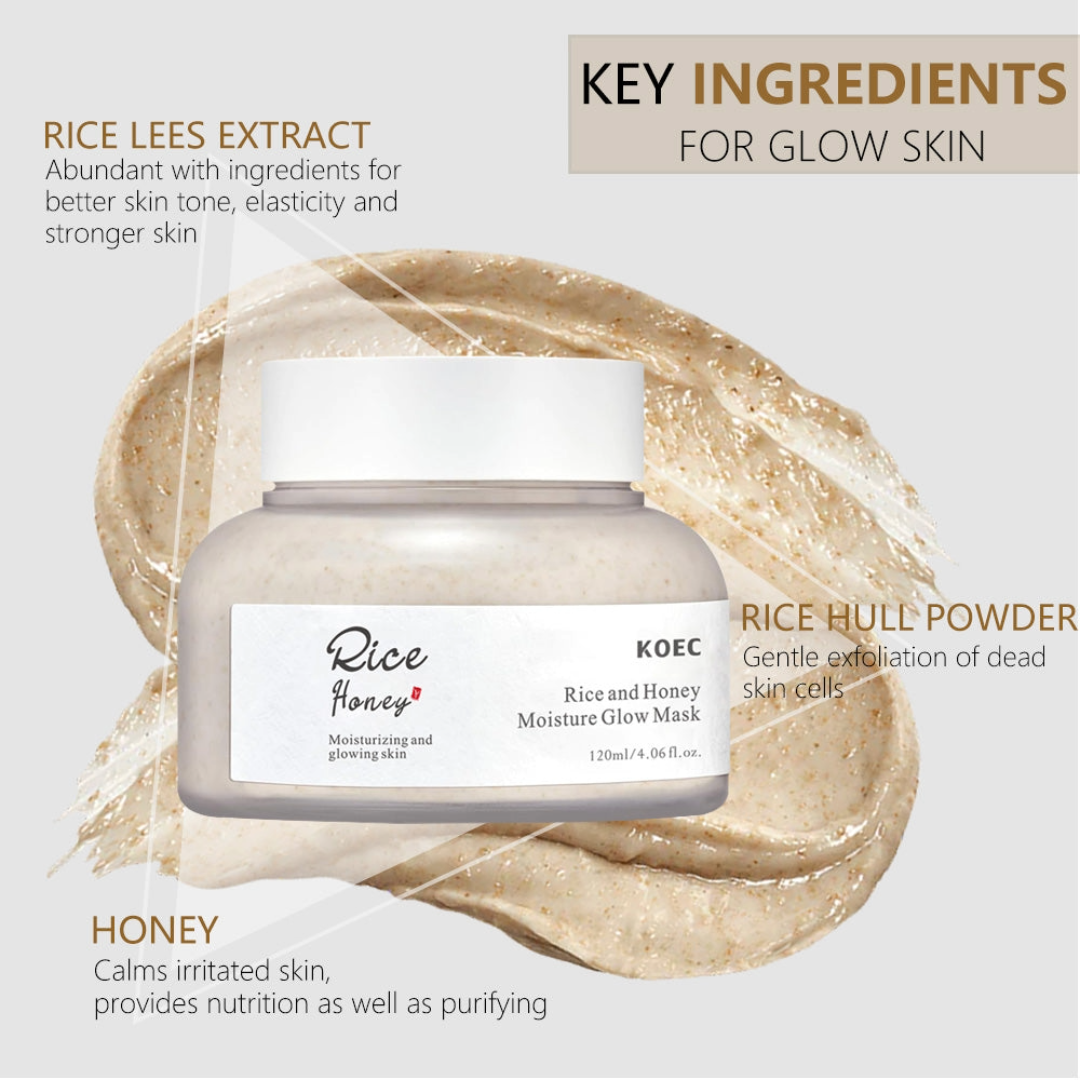 KOEC Rice and Honey Moisture Glow Mask