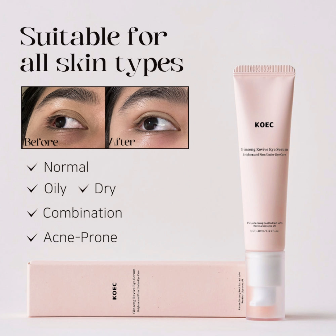 KOEC Ginseng + Retinal Revive Eye Serum