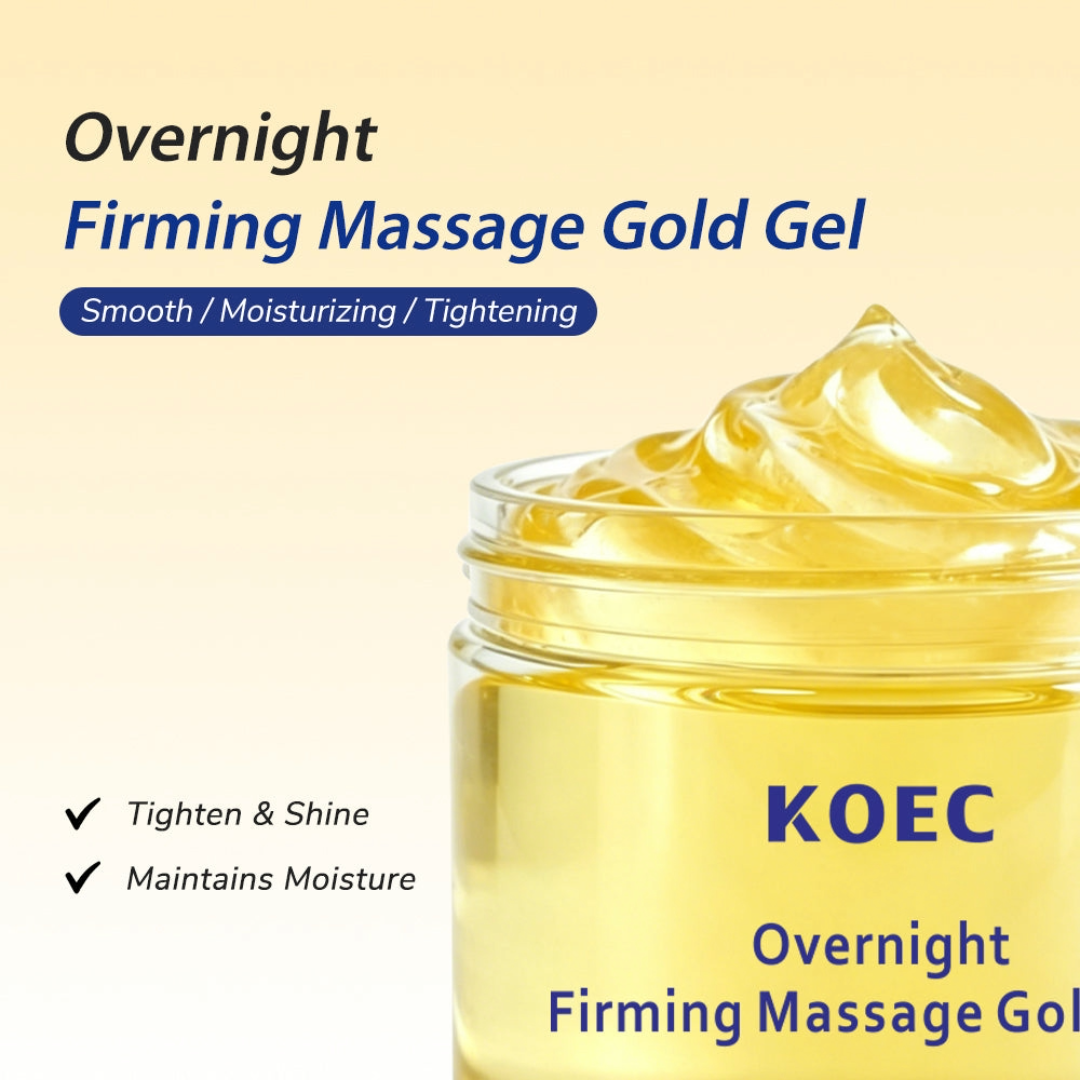 KOEC Overnight Firming Massage Gold Gel