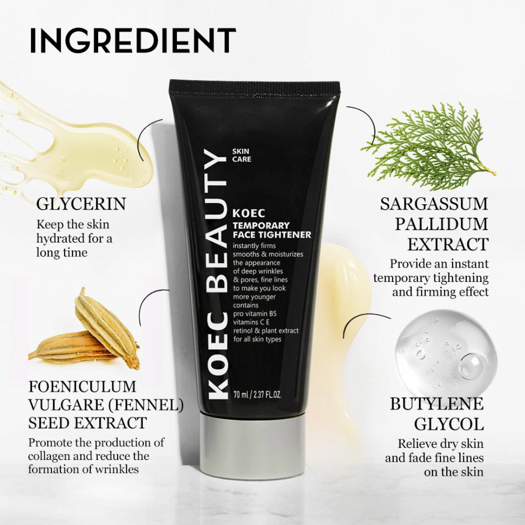 KOEC Instant Firming Temporary Face Tightener Cream