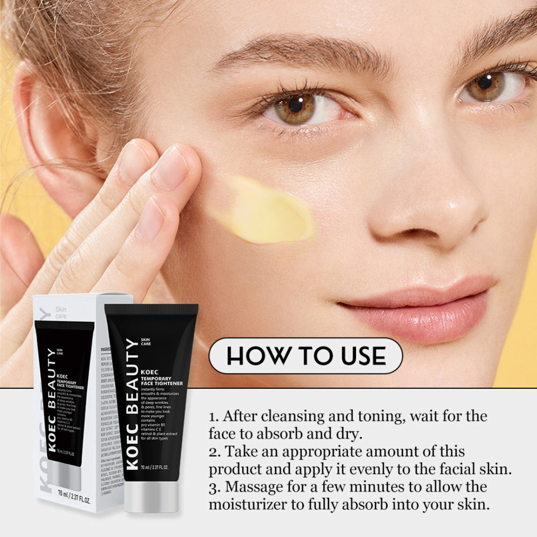 KOEC Instant Firming Temporary Face Tightener Cream