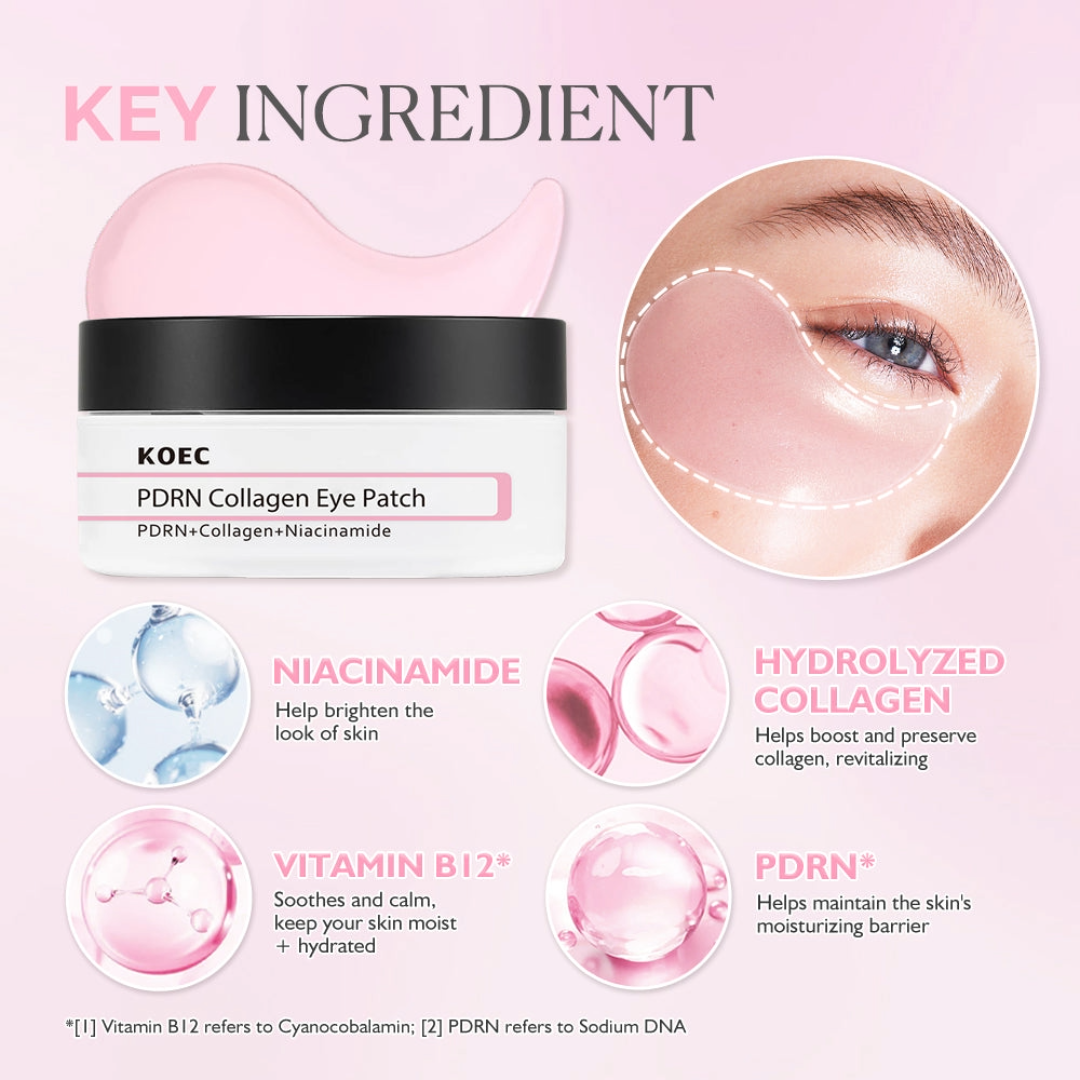 KOEC PDRN & Collagen Eye Patch 60pcs
