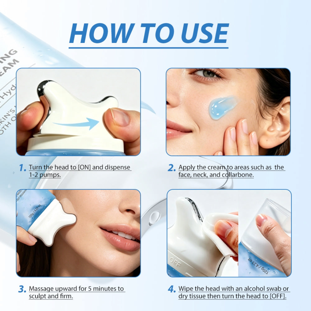 KOEC PDRN Peptide Hydrating Gua Sha Cream