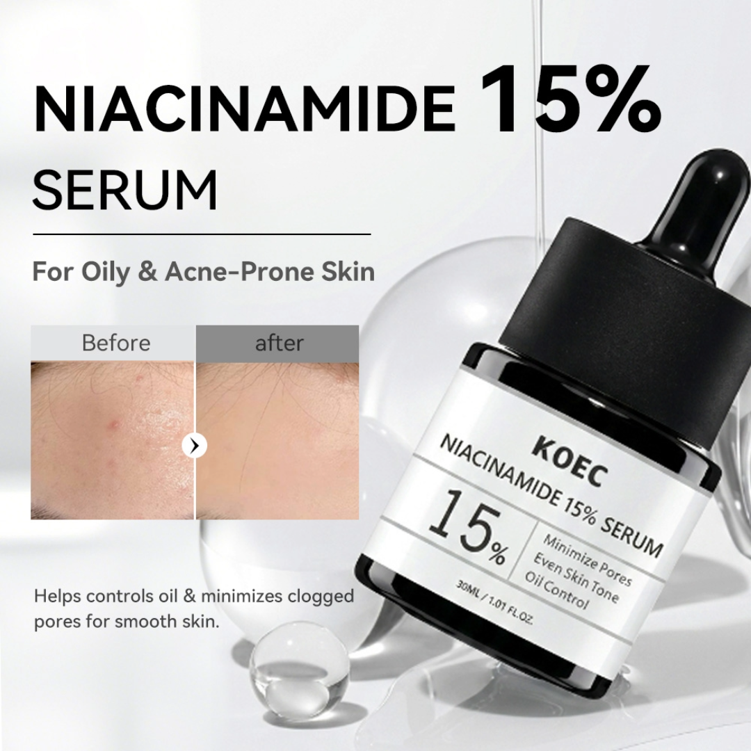 KOEC 15% Niacinamide Face Serum