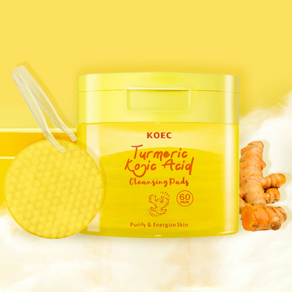 KOEC Kojic Acid Turmeric Cleansing Pads