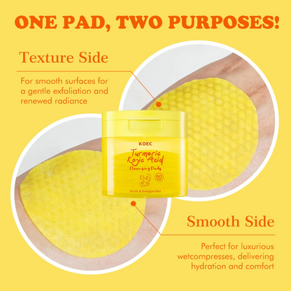 KOEC Kojic Acid Turmeric Cleansing Pads