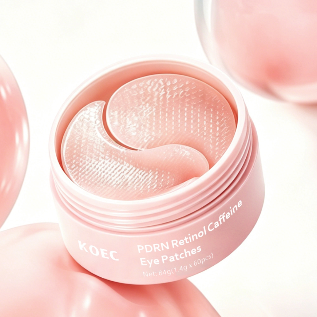 KOEC PDRN Retinol Caffeine Eye Patches