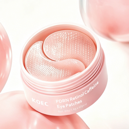 KOEC PDRN Retinol Caffeine Eye Patches