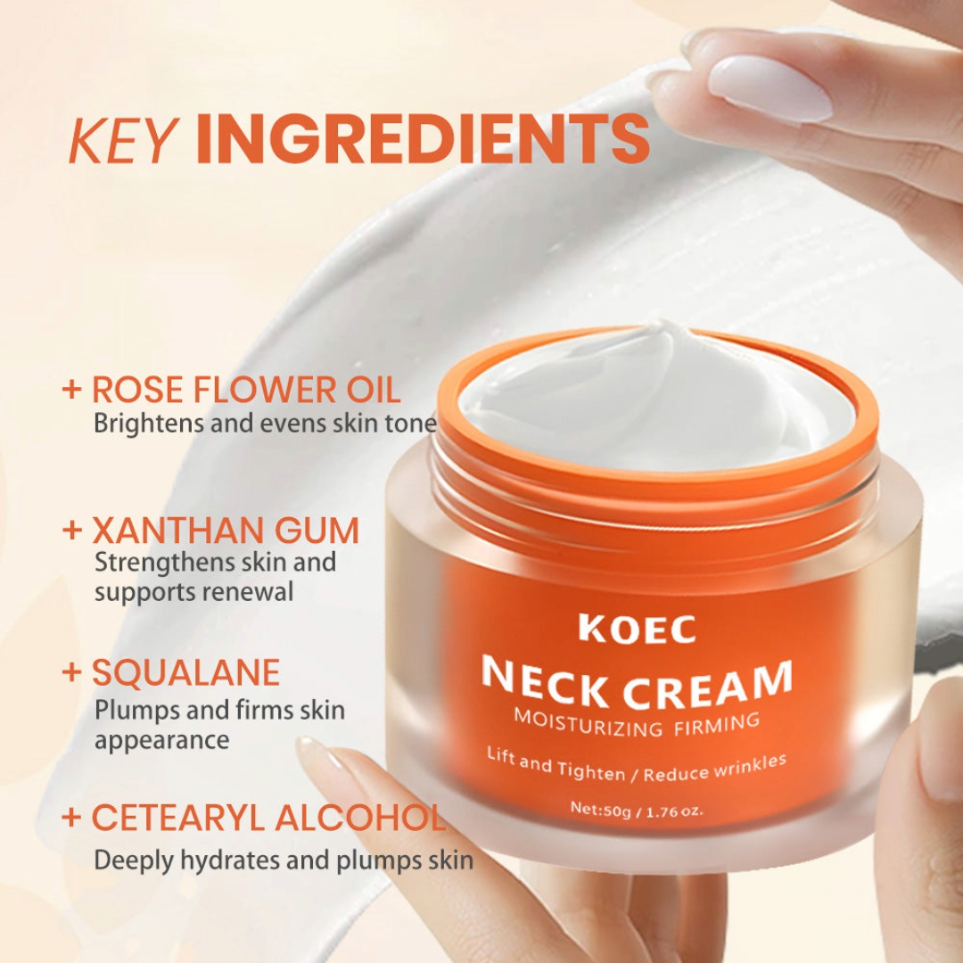KOEC Neck Cream Moisturizer & Firming