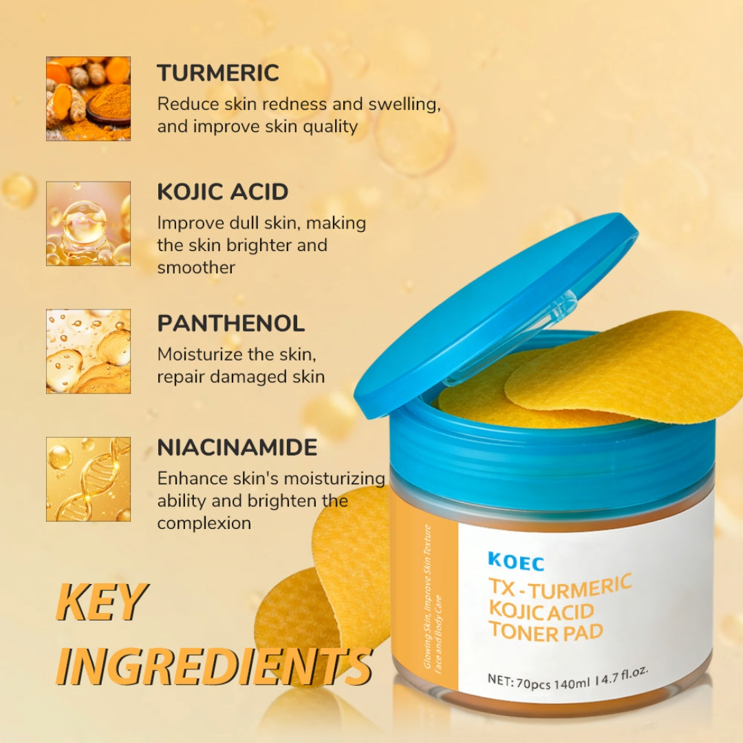 KOEC TX - Turmeric Kojic Acid Toner Pad