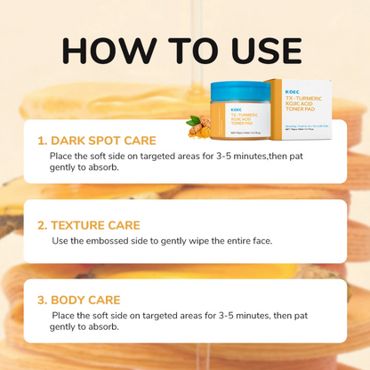 KOEC TX - Turmeric Kojic Acid Toner Pad