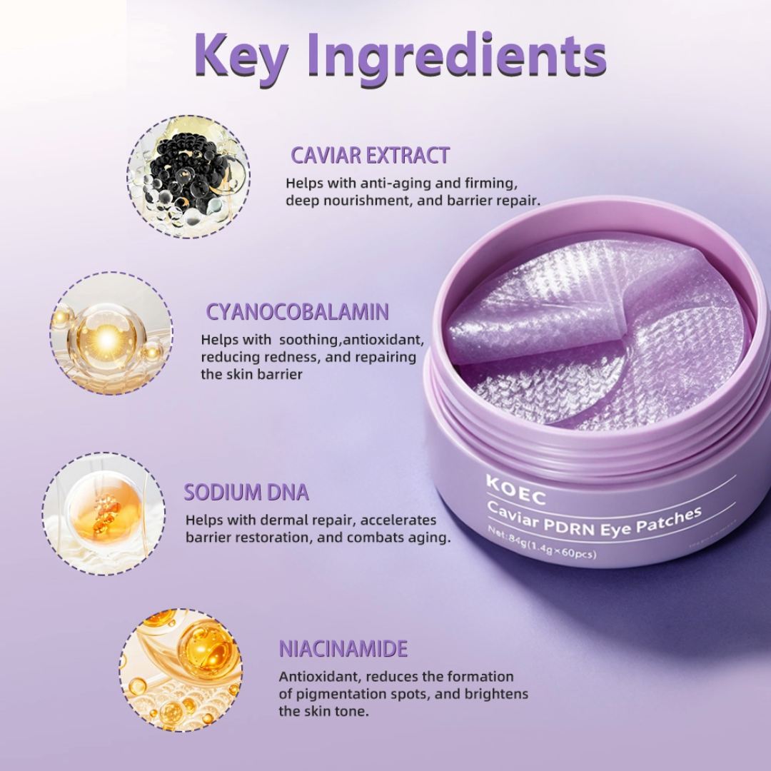 KOEC Caviar PDRN Eye Patches