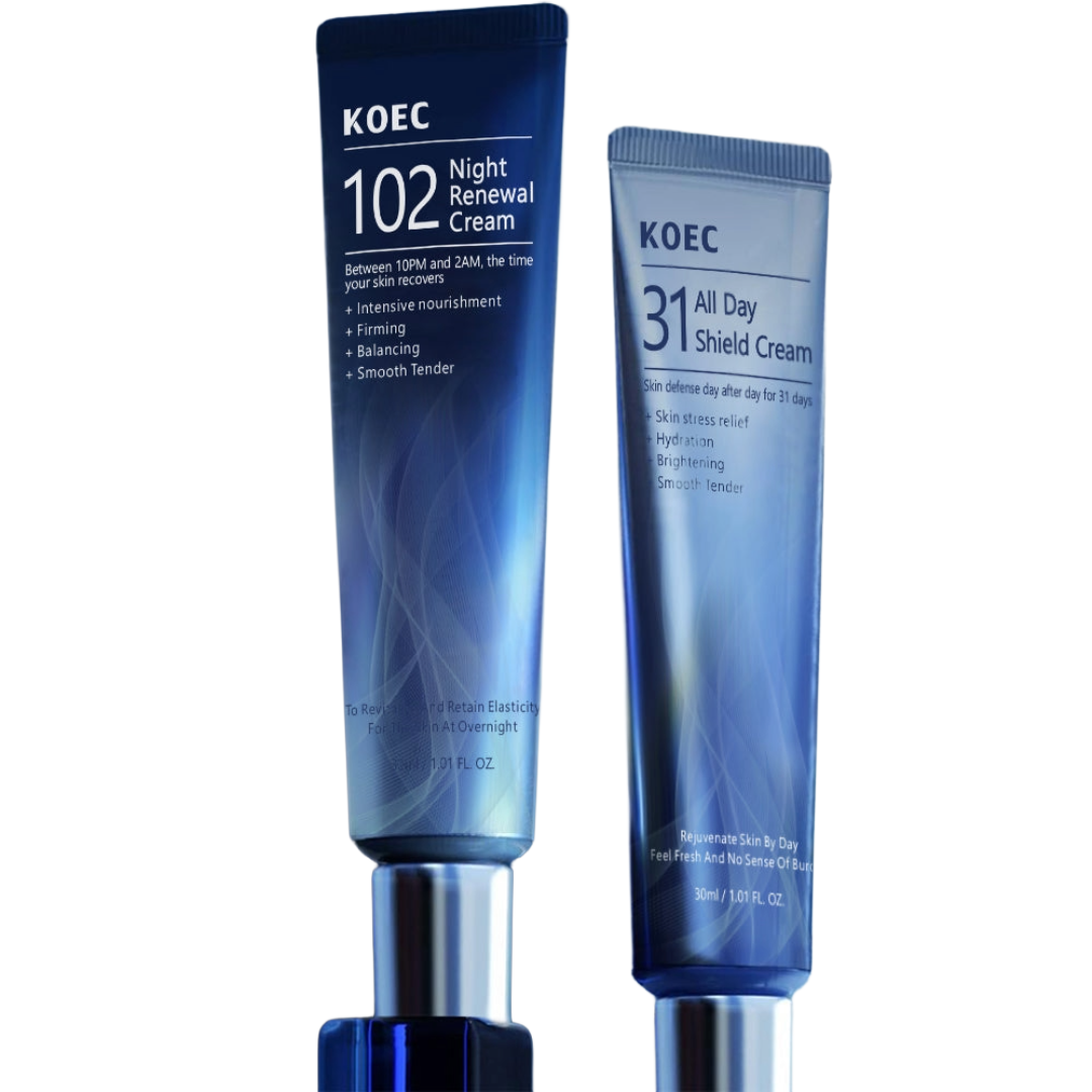 KOEC 31 All Day Shield Cream & 102 Night Renewal Cream（30ml*2）