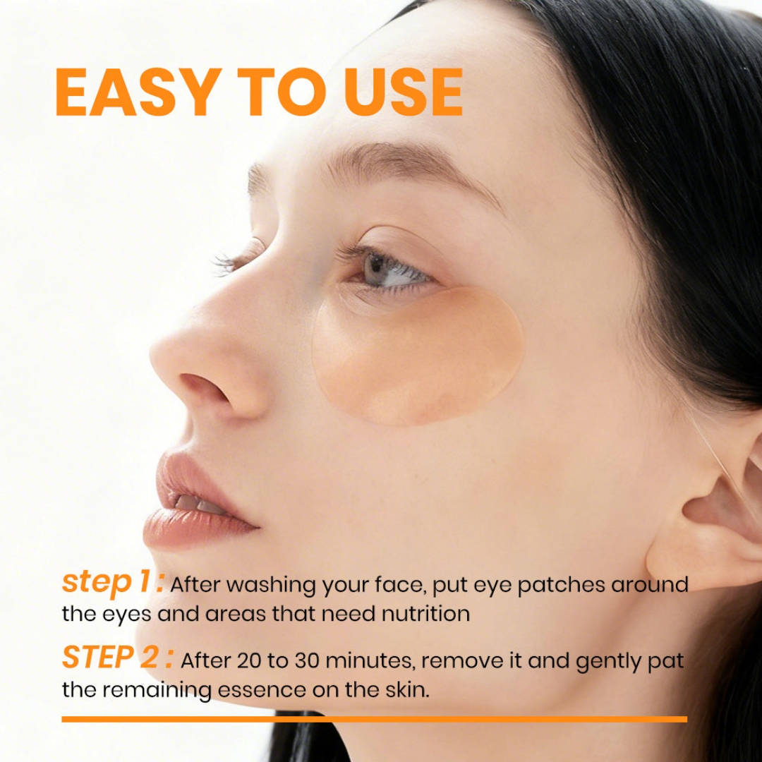KOEC PDRN Vitamin C Eye Serum with Alpha-Arbutin , Niacinamide + Collagen - 60pcs