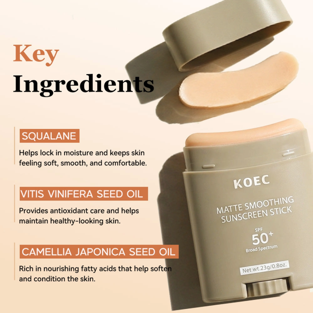 KOEC Matte Smoothing Sunscreen Stick