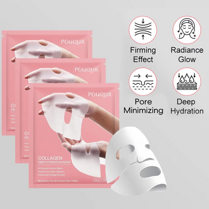 POUQUR Collagen Deep Hydration Mask - 4 sheets