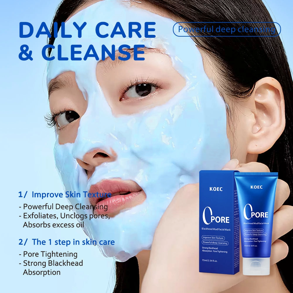 KOEC Zero Pore Blackhead Mud Facial Mask