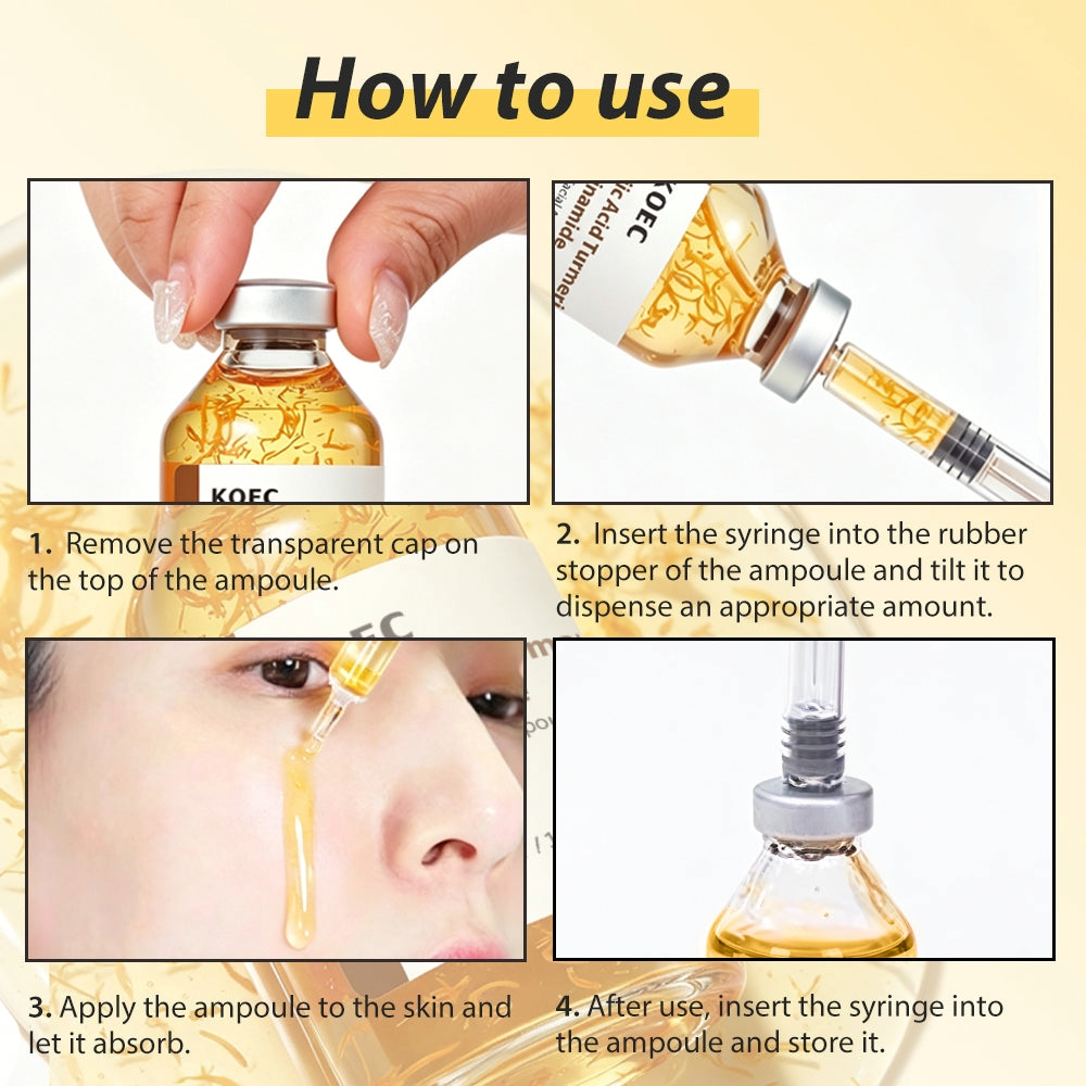 KOEC Kojic Acid Turmeric Niacinamide Ampoule