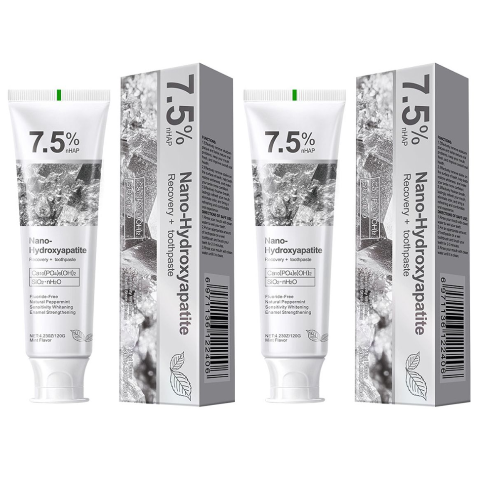 7.5% Nano-Hydroxyapatite Toothpaste, Intensive Brightening & Fresh Breath