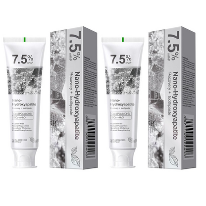 7.5% Nano-Hydroxyapatite Toothpaste, Intensive Brightening & Fresh Breath