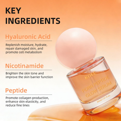 KOEC PDRN peptide glow serum