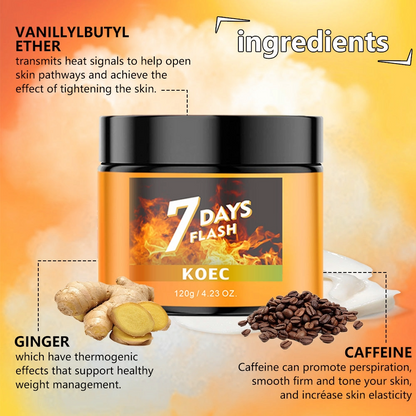 KOEC 7DAYS Flash advanced hot sweat cream
