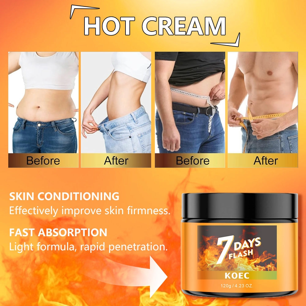KOEC 7DAYS Flash advanced hot sweat cream