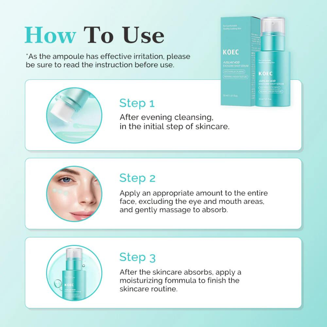 KOEC Azelaic Acid Exosome Shot Serum