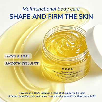 KOEC Overnight Firming Massage Gold Gel
