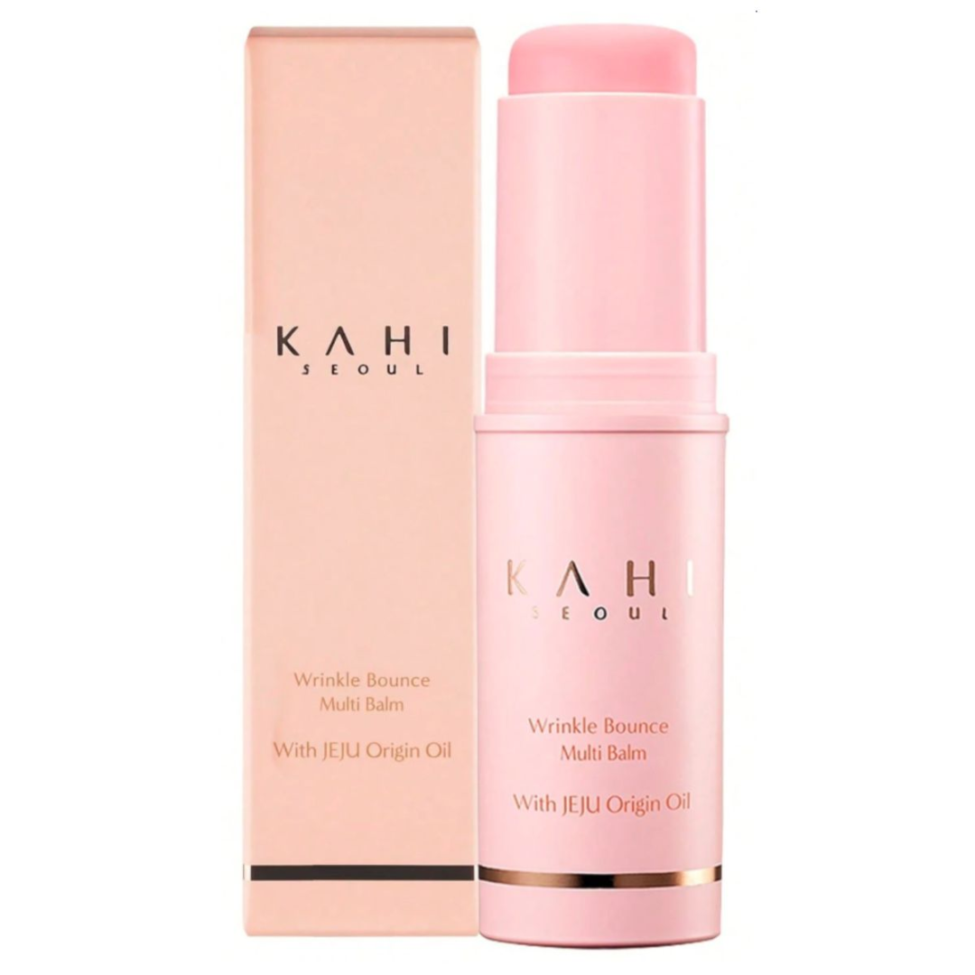 K A H I wrinkle bounce multi balm with Jeju Origin Oil