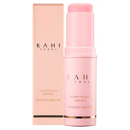 K A H I wrinkle bounce multi balm with Jeju Origin Oil