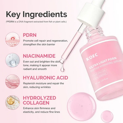 KOEC Ultra Light PDRN Peptide Hydrating Serum