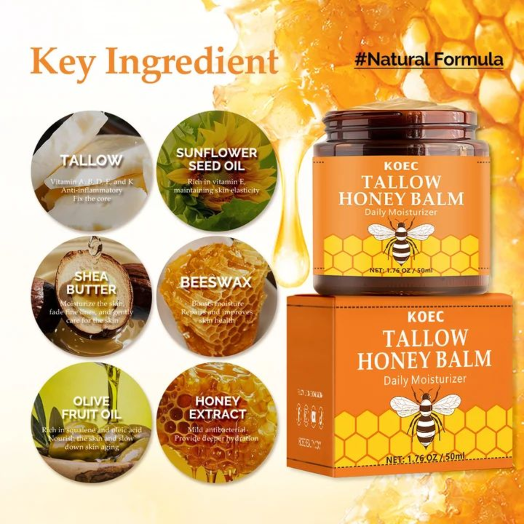 KOEC Tallow Honey Balm Moisturizer