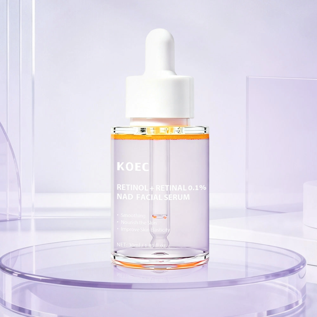 KOEC Retinol + Retinol 0.1% NAD Facial Serum