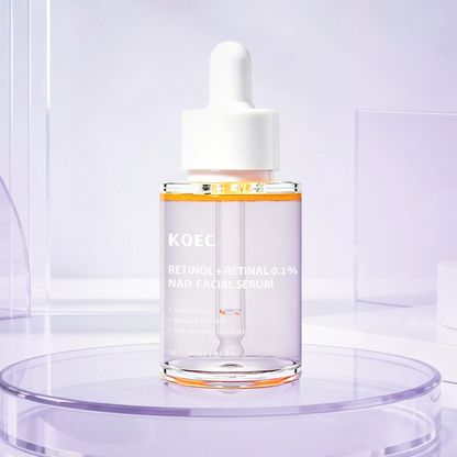 KOEC Retinol + Retinol 0.1% NAD Facial Serum