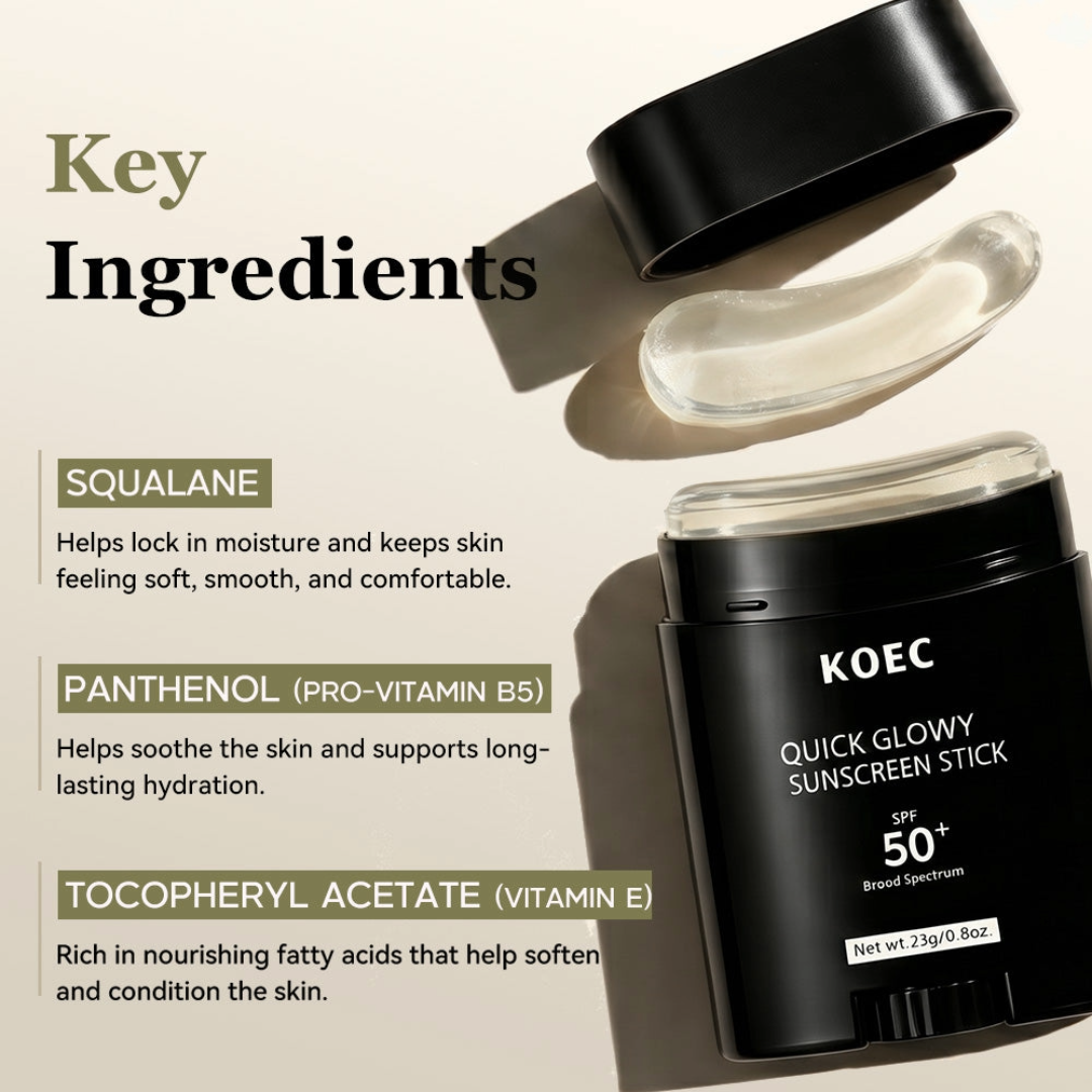 KOEC Quick Glowy Sunscreen Stick