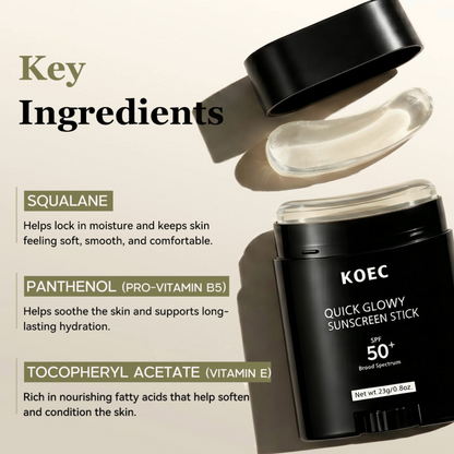 KOEC Quick Glowy Sunscreen Stick