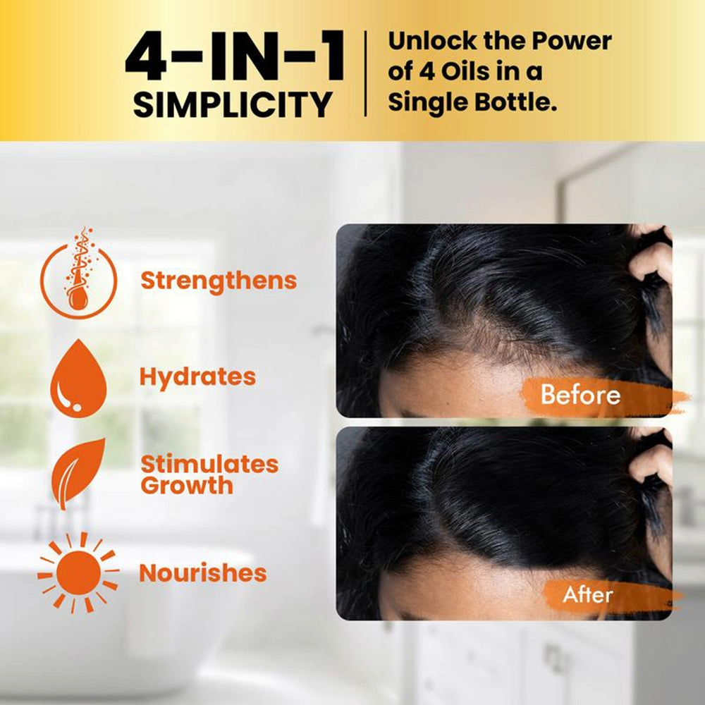 4 iN 1 Batana Hair Oil