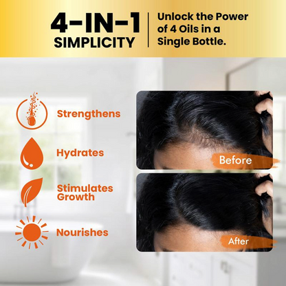 4 iN 1 Batana Hair Oil