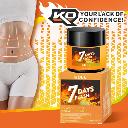 KOEC 7DAYS Flash advanced hot sweat cream