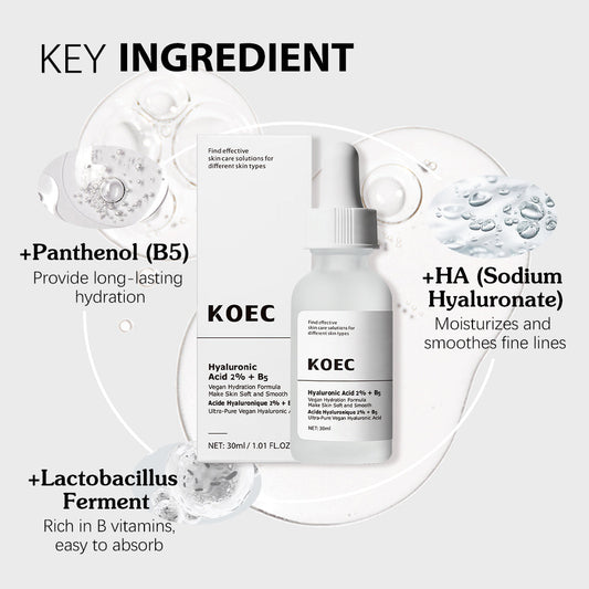 KOEC Hyaluronic Acid 2% B5 Facial Serum