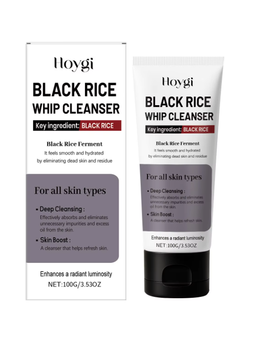 Hoygi Black Rice Whip Cleanser