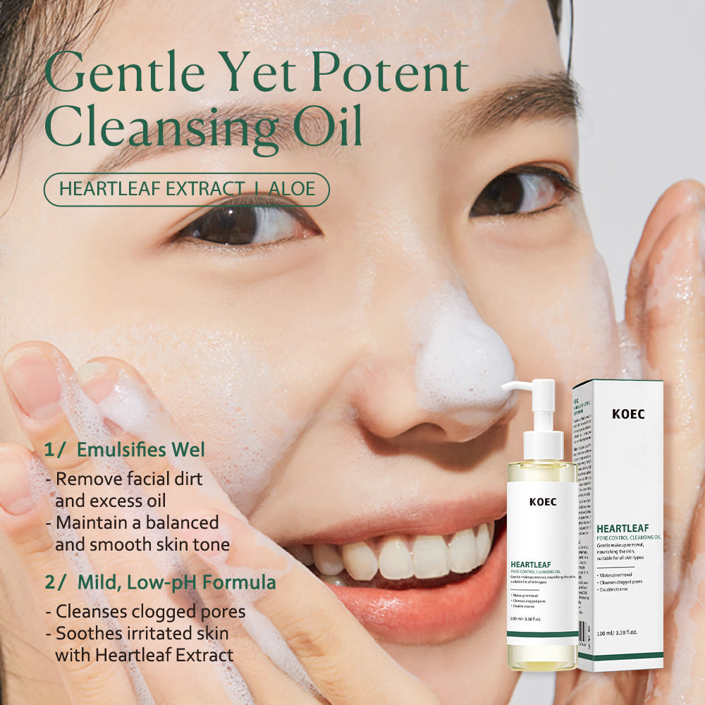 KOEC Heartleaf Pore Control Cleansing Oil
