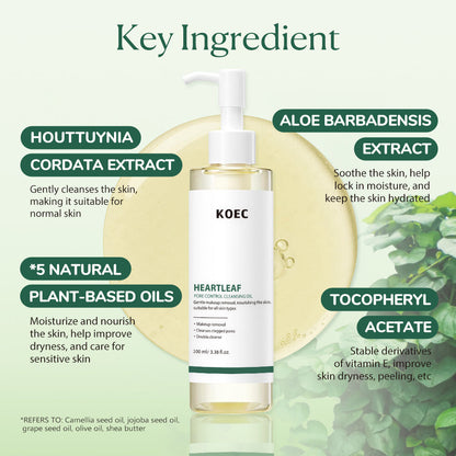 KOEC Heartleaf Pore Control Cleansing Oil