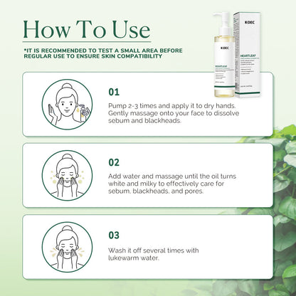 KOEC Heartleaf Pore Control Cleansing Oil