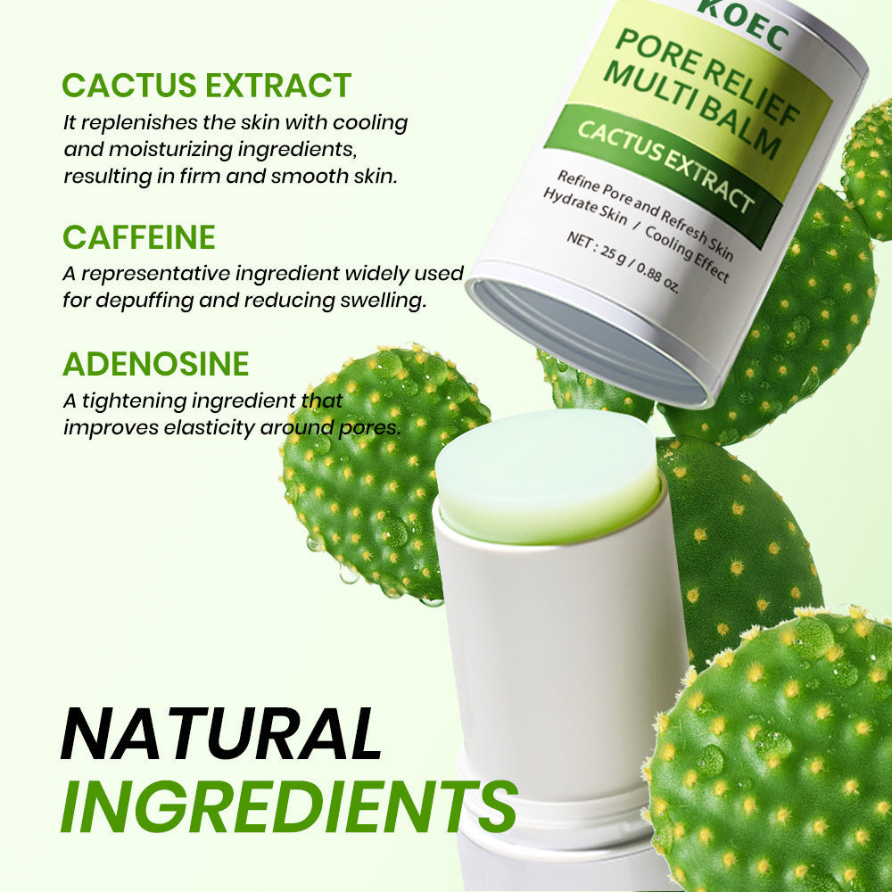 KOEC Pore Relief Multi Balm Cactus Extract